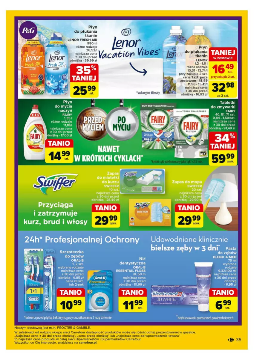 Gazetka promocyjna Carrefour - ważna 28.10 do 02.11.2024 - strona 29 - produkty: Fa, Lenor, Sos, Zmywarki