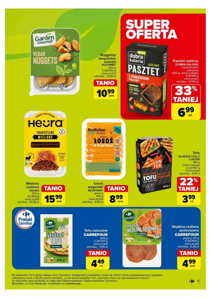 Gazetka promocyjna Carrefour - ważna 28.10 do 02.11.2024 - strona 3 - produkty: Fa, Tofu, Wędlina