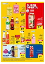 Gazetka promocyjna Carrefour - Gazetka - ważna od 02.11 do 02.11.2024 - strona 18 - produkty: Sok, Mus, Ananas, Coca-Cola, Oranżada, Hellena, Tymbark, Sok pomidorowy, Fanta, Sprite, Napój, Nektar, Hortex, LG, Fa
