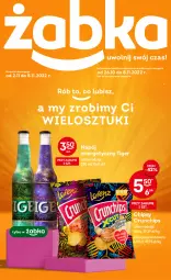 Gazetka promocyjna Żabka - Gazetka - ważna od 08.11 do 08.11.2022 - strona 1 - produkty: Chipsy, Tiger, Crunchips, Napój