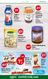 Gazetka promocyjna Żabka - Gazetka - ważna od 08.11 do 08.11.2022 - strona 35 - produkty: Por, Gra, Jogurt, Bakoma, Baton, Mleczna kanapka, Jogurt pitny, Kinder, Milka, Bakalland