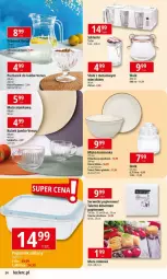 Gazetka promocyjna E Leclerc - Gazetka - ważna od 06.06 do 06.06.2024 - strona 8 - produkty: Pojemnik szklany, Top, Ser, Papier, Serwetki papierowe, Serwetki, Pojemnik, Talerz, Filiżanka, Szklanka, Kubek, Deser, Lanki, Miska