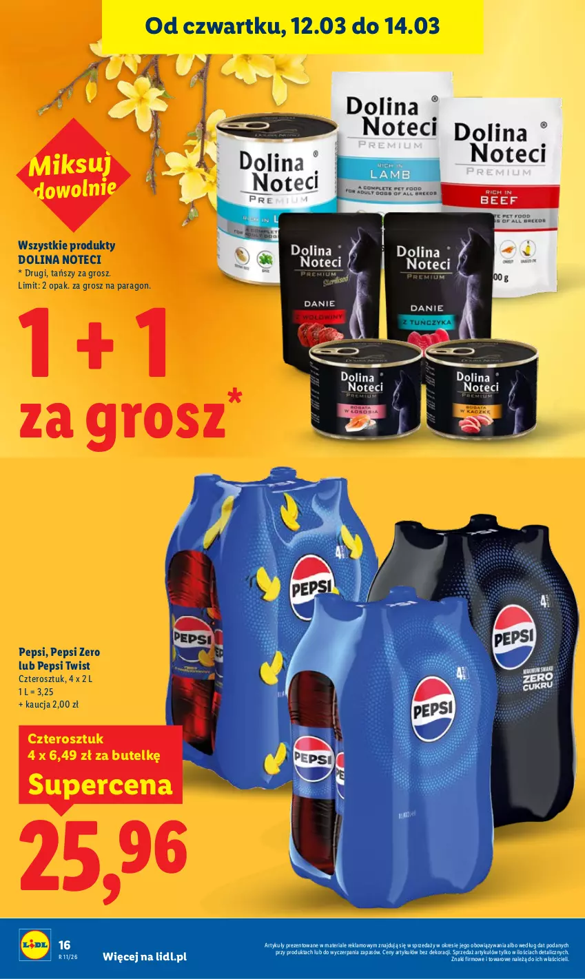 Gazetka promocyjna Lidl - GAZETKA - ważna 12.03 do 14.03.2026 - strona 16 - produkty: Pepsi
