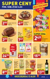 Gazetka promocyjna Aldi - Pełny katalog - Gazetka - ważna od 04.03 do 04.03.2023 - strona 15 - produkty: Piec, Sałatka, Gulasz wołowy, Ser, Kupiec, Ostropes, Kawa mielona, Kawa, Croissant, Chleb wieloziarnisty, Sałat, Galaretki, Rolnik, Lavazza, Chleb, Gala, Lanki, Olej, Lisner