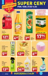 Gazetka promocyjna Aldi - Pełny katalog - Gazetka - ważna od 04.03 do 04.03.2023 - strona 16 - produkty: Piwa, Piwo, Płyn do prania, Sok, Gra, Eveline, Bell, Adidas, Coca-Cola, Krem do ciała, Mars, Tymbark, Szampon, Kula do kąpieli, Bella, Sanytol, Mydło, Napój, Hortex