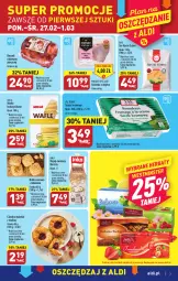 Gazetka promocyjna Aldi - Pełny katalog - Gazetka - ważna od 04.03 do 04.03.2023 - strona 3 - produkty: Piec, Rycki Edam, Ser, Inka, Golonka z indyka, Mięsne specjały, Wafle, Serek, Edam, Boczek, Napój, Bułka
