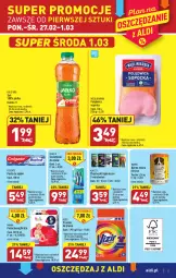 Gazetka promocyjna Aldi - Pełny katalog - Gazetka - ważna od 04.03 do 04.03.2023 - strona 5 - produkty: Polędwica, Sok, Majtki, Proszek do prania, Pasta do zębów, Vizir, Chusteczki, Pieluchomajtki, Colgate, LG