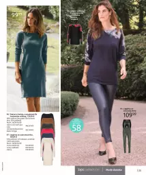 Gazetka promocyjna Bonprix - Best of green - Gazetka - ważna od 02.03 do 02.03.2023 - strona 27 - produkty: Sweter, Gin, Gra, Legginsy, Sukienka