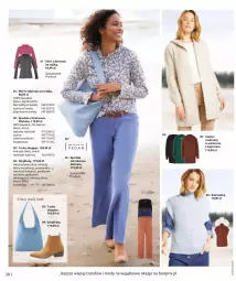 Gazetka promocyjna Bonprix - Best of green - Gazetka - ważna od 02.03 do 02.03.2023 - strona 40 - produkty: Sweter, Koc, Sztyblety, Spodnie sztruksowe, Kamizelka, Wełna, Torba, Spodnie