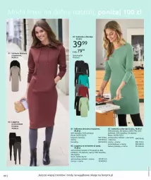 Gazetka promocyjna Bonprix - Best of green - Gazetka - ważna od 02.03 do 02.03.2023 - strona 46 - produkty: Gin, Dres, Wełna, Moda, Rubin, Legginsy, Sukienka