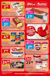 Gazetka promocyjna Auchan - 30 Lat Supermarket - Gazetka - ważna od 04.02 do 04.02.2026 - strona 5 - produkty: Krakus, Ser, Królewski, Parówki, Rolmlecz, Mascarpone, Serek homogenizowany, Lody, Serek, Boczek, Krewetki, Deser