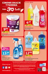 Gazetka promocyjna Auchan - 30 Lat Supermarket - Gazetka - ważna od 04.02 do 04.02.2026 - strona 8 - produkty: Coccolino, Do mycia naczyń, Papier, Perfum, Płyn do mycia naczyń, Płyn do płukania, Ręcznik, Płyn do mycia