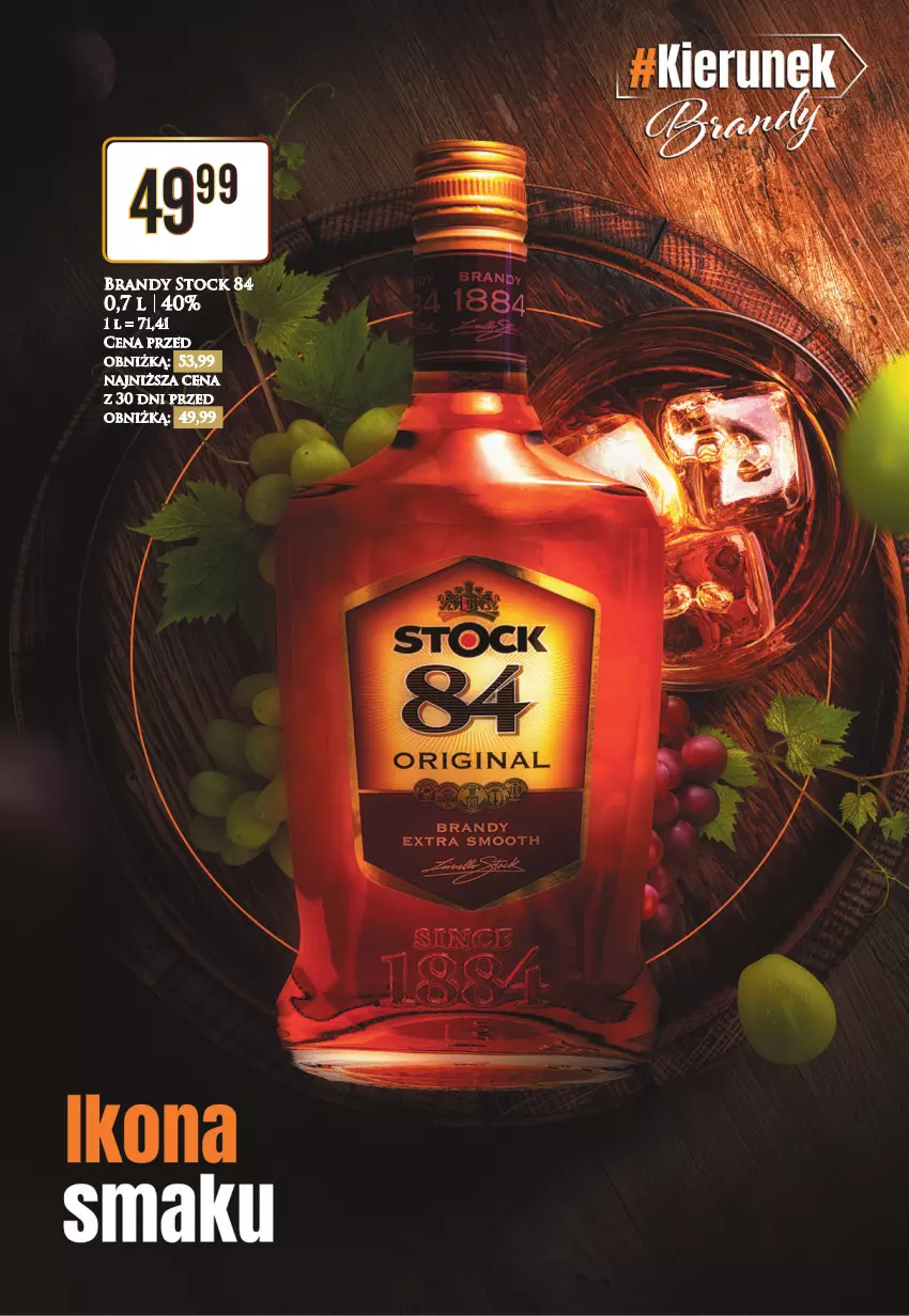 Gazetka promocyjna Dino - Katalog alkoholowy 19-24.02 - ważna 19.02 do 24.02.2024 - strona 15 - produkty: Brandy, Stock
