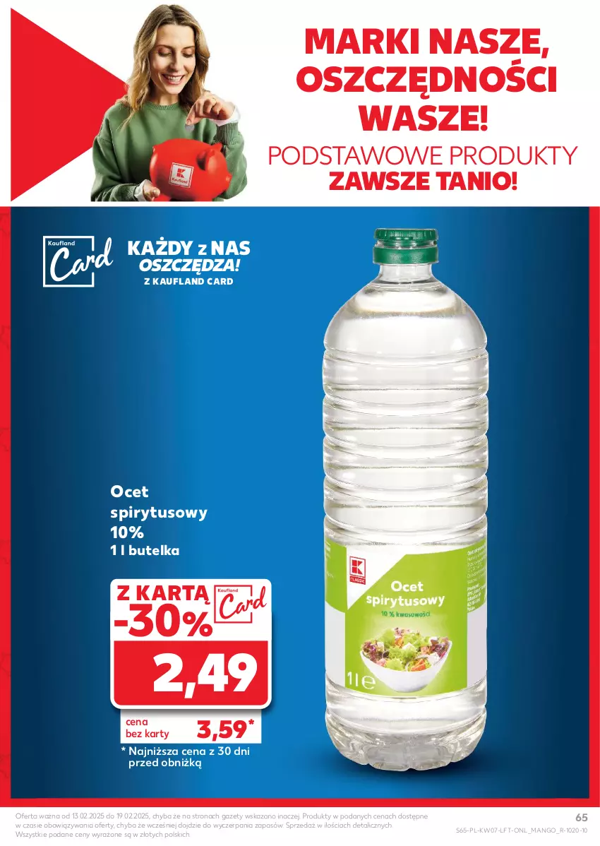 Gazetka promocyjna Kaufland - Gazetka tygodnia - ważna 13.02 do 19.02.2025 - strona 65 - produkty: Mango, Ocet