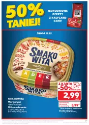 Gazetka promocyjna Kaufland - Gazetka tygodnia - Gazetka - ważna od 19.02 do 19.02.2025 - strona 39 - produkty: Smakowita, Jogurt, Margaryna