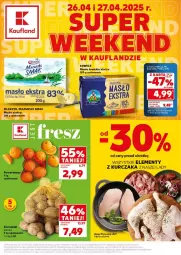 Gazetka promocyjna Kaufland - Gazetka - ważna od 27.04 do 27.04.2025 - strona 1 - produkty: Sok, Waga, Masło, Ocet, LG, Fa
