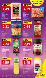 Gazetka promocyjna Lidl - GAZETKA - Gazetka - ważna od 25.02 do 25.02.2023 - strona 13 - produkty: Majonez, Makaron, Mięso mielone, Mięso mielone z łopatki wieprzowej, Sos, Jaja, Parówki, Sos pomidorowy, Dżem, Penne, Czekolada mleczna, PIKOK, Spaghetti, Czekolada, Olej rzepakowy, Olej, Mięso