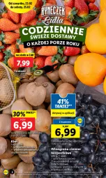 Gazetka promocyjna Lidl - GAZETKA - Gazetka - ważna od 25.02 do 25.02.2023 - strona 2 - produkty: Truskawki, Kiwi, Wino