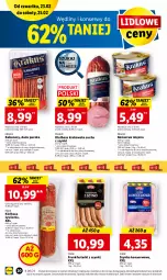 Gazetka promocyjna Lidl - GAZETKA - Gazetka - ważna od 25.02 do 25.02.2023 - strona 20 - produkty: Krakus, Ser, Kiełbasa krakowska, Szynka konserwowa, Szynka, PIKOK, Frankfurterki, Kabanos, Kiełbasa