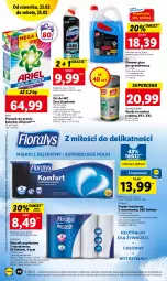 Gazetka promocyjna Lidl - GAZETKA - Gazetka - ważna od 25.02 do 25.02.2023 - strona 44 - produkty: Domestos, Jan Niezbędny, Gra, Papier, Worki na śmieci, Proszek do prania, Papier toaletowy, Ręcznik, Rolki, Worki na śmiec, Płyn do spryskiwaczy, Flora, Ariel