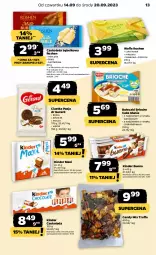 Gazetka promocyjna Netto - Artykuły spożywcze - Gazetka - ważna od 20.09 do 20.09.2023 - strona 13 - produkty: Ciastka, Kinder Bueno, Dr Gerard, Bułeczki, Wafle, Czekolada, Candy, Kakao, Kinder, Kokos