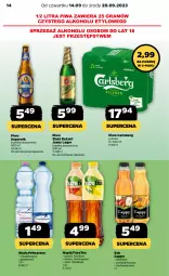 Gazetka promocyjna Netto - Artykuły spożywcze - Gazetka - ważna od 20.09 do 20.09.2023 - strona 14 - produkty: Piwa, Piwo, Sok, Gra, Hibiskus, Primavera, Carlsberg, Prima, Cappy, Woda, Napój