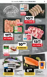 Gazetka promocyjna Netto - Artykuły spożywcze - Gazetka - ważna od 20.09 do 20.09.2023 - strona 3 - produkty: Mięso mielone, Por, Karkówka wieprzowa, Tusz, Kiełbasa biała, Kiełbasa, Mięso