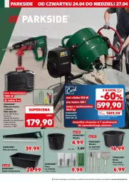Gazetka promocyjna Kaufland - Kaufland - Gazetka - ważna od 27.04 do 27.04.2025 - strona 8 - produkty: Parkside, Gra, Wiertarka, Tarka, Dres, LANA, Młot, Młotowiertarka, Wiadro