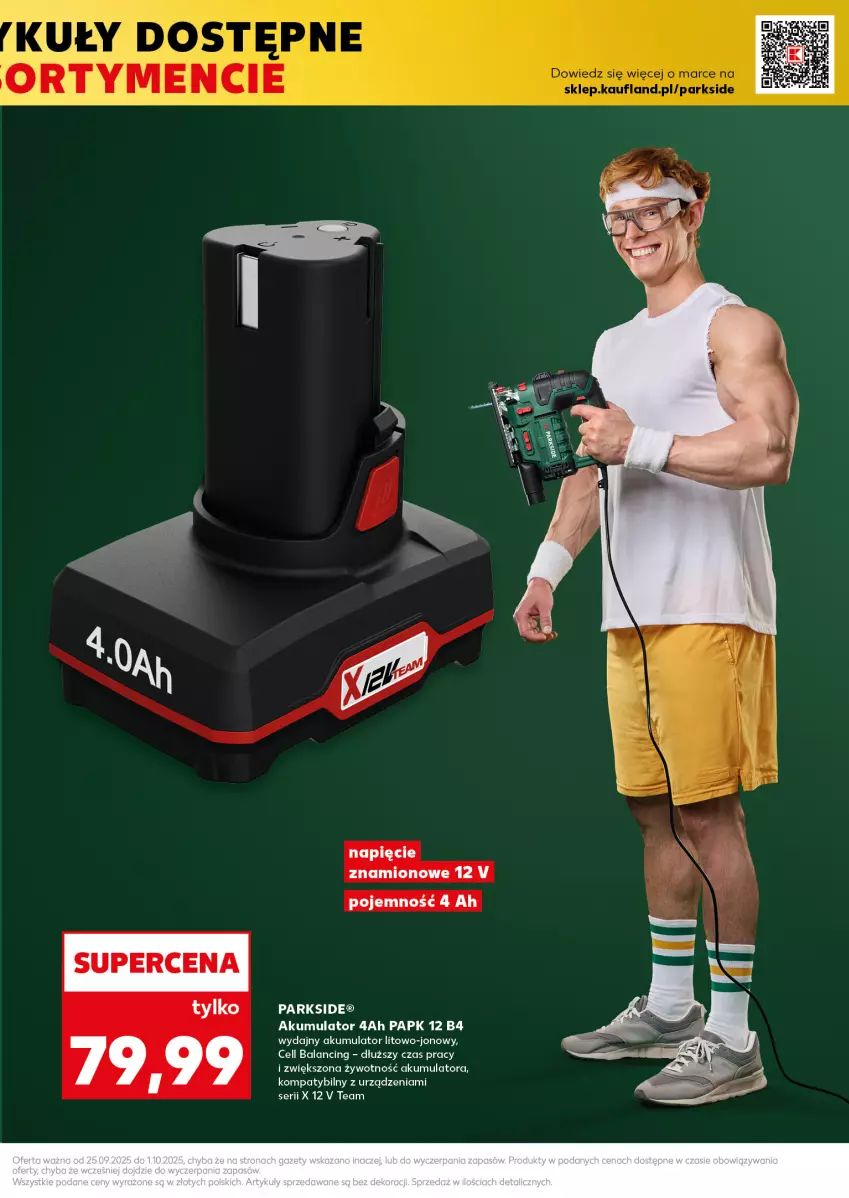 Gazetka promocyjna Kaufland - Kaufland - ważna 25.09 do 01.10.2025 - strona 11 - produkty: Akumulator, Parkside, Ser