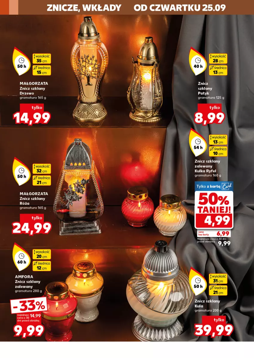 Gazetka promocyjna Kaufland - Kaufland - ważna 25.09 do 01.10.2025 - strona 4 - produkty: Gra, Rama, Sok, Znicz