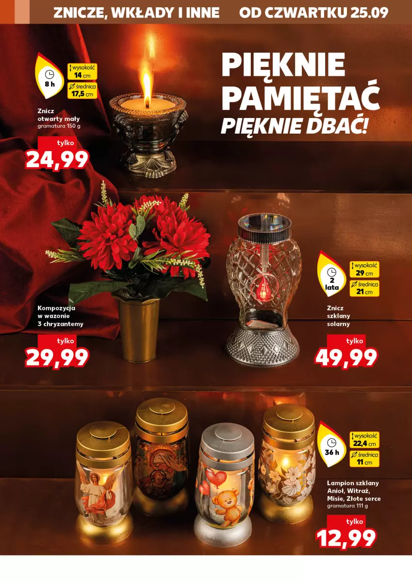 Gazetka promocyjna Kaufland - Kaufland - ważna 25.09 do 01.10.2025 - strona 6 - produkty: Lampion, Lampion szklany, Ser, Sok, Wazon, Znicz