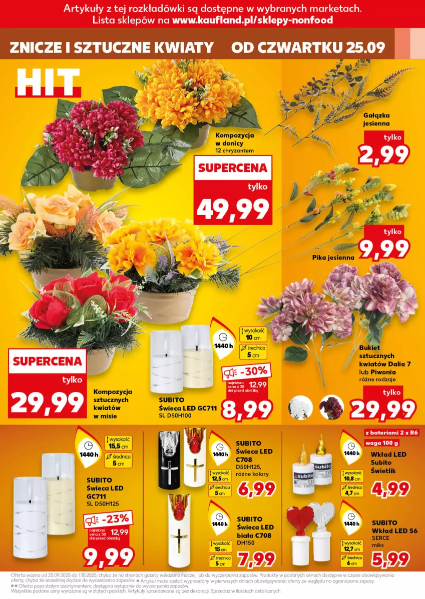 Gazetka promocyjna Kaufland - Kaufland - ważna 25.09 do 01.10.2025 - strona 9 - produkty: Piwo, Sok, Waga