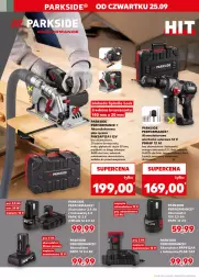 Gazetka promocyjna Kaufland - Kaufland - Gazetka - ważna od 01.10 do 01.10.2025 - strona 18 - produkty: Parkside, Wiertarka, Walizka, Tarka, Wiertarka udarowa, Akumulator, LG, Fa