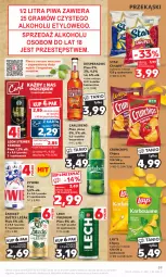 Gazetka promocyjna Kaufland - Gazetka tygodnia - Gazetka - ważna od 15.11 do 15.11.2023 - strona 59 - produkty: Piwa, Piwo, Ser, Gra, Chipsy, Chrupki, Desperados, Leon, Carlsberg, Piwo jasne, Crunchips, Lay’s, Lech Premium