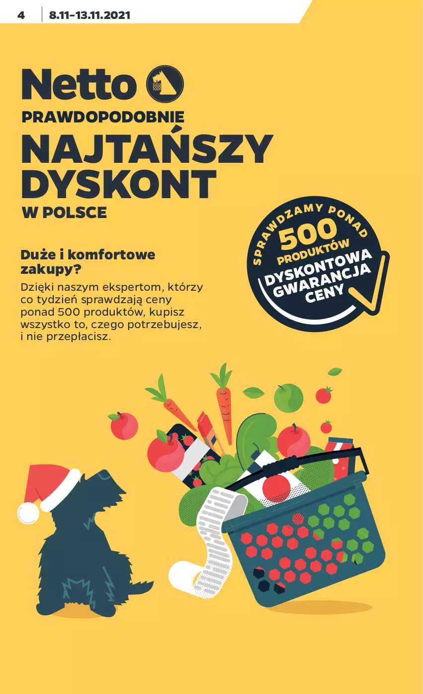 Gazetka promocyjna Netto - Gazetka spożywcza - ważna 08.11 do 13.11.2021 - strona 4