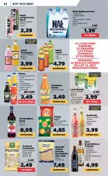 Gazetka promocyjna Netto - Gazetka spożywcza - Gazetka - ważna od 13.11 do 13.11.2021 - strona 14 - produkty: Piwa, Piwo, Sok pomarańczowy, Nałęczowianka, Sok, Por, Gra, Napój energetyczny, Inka, Orzeszki, Chipsy, Paola, Lack, Sok jabłkowy, Schweppes, Lipton, Przysnacki, Syrop, Sok pomidorowy, Woda, Orzeszki ziemne, Lay’s, Napój, Olej, Nektar, Hortex