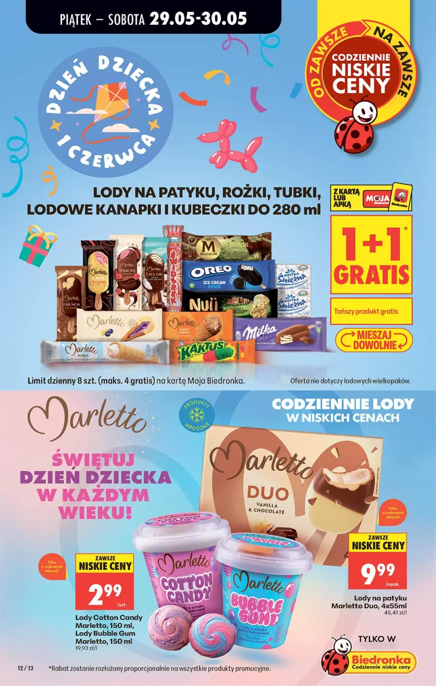 Gazetka promocyjna Biedronka - Od Piątku - ważna 29.05 do 30.05.2026 - strona 17 - produkty: Candy, Gra, Lody, Por