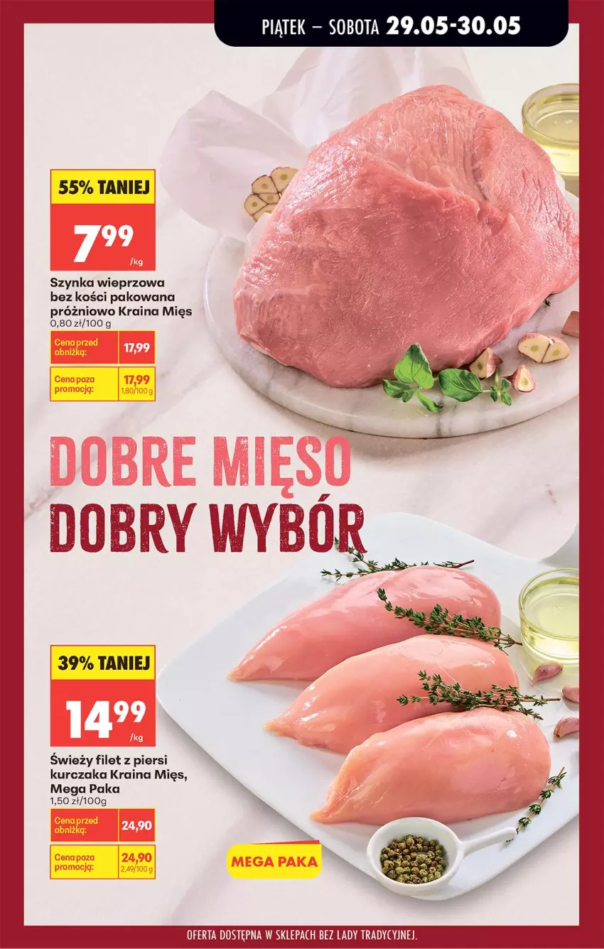 Gazetka promocyjna Biedronka - Od Piątku - ważna 29.05 do 30.05.2026 - strona 26 - produkty: Filet z piersi kurczaka, Kurczak, Szynka, Szynka wieprzowa