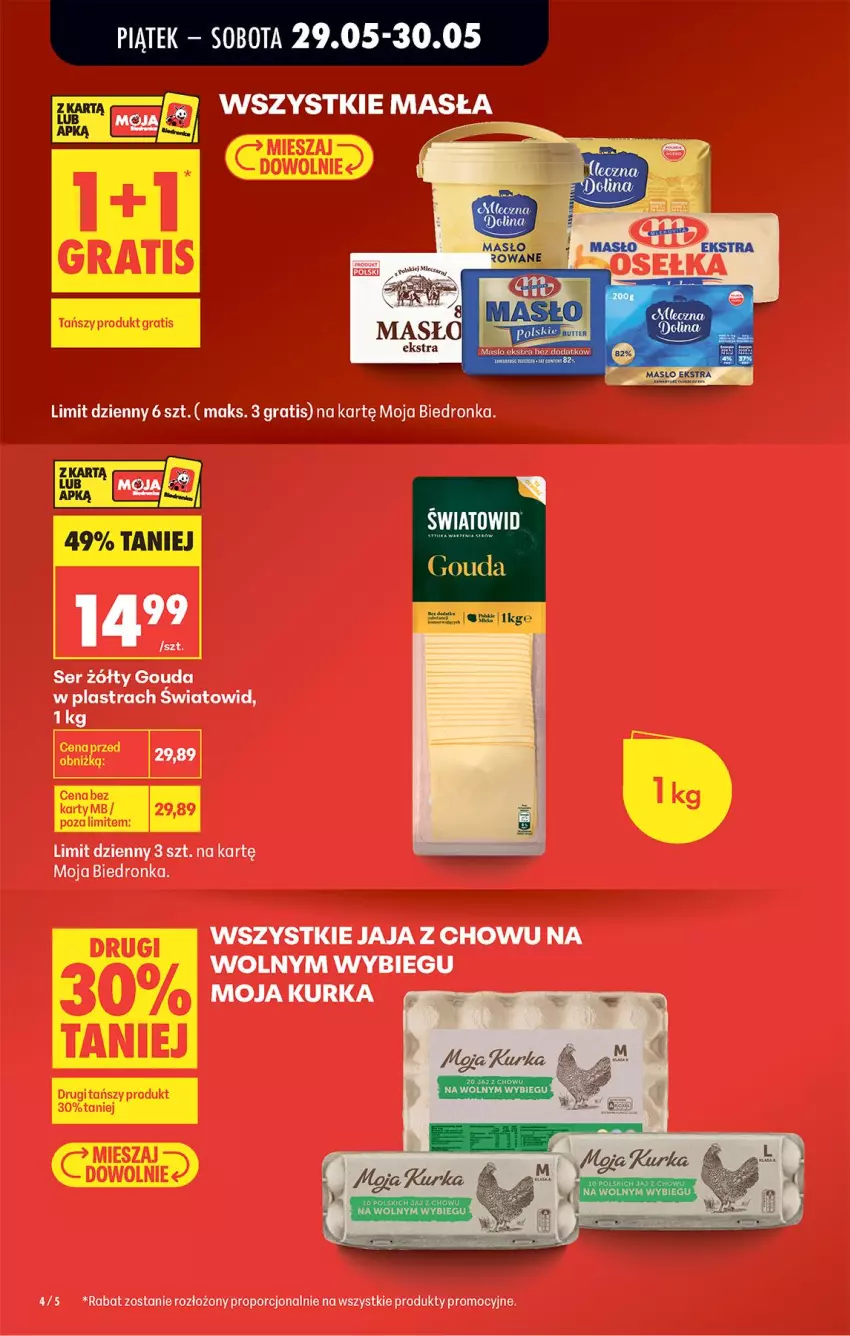 Gazetka promocyjna Biedronka - Od Piątku - ważna 29.05 do 30.05.2026 - strona 7 - produkty: Gra, Jaja, Por, Ser