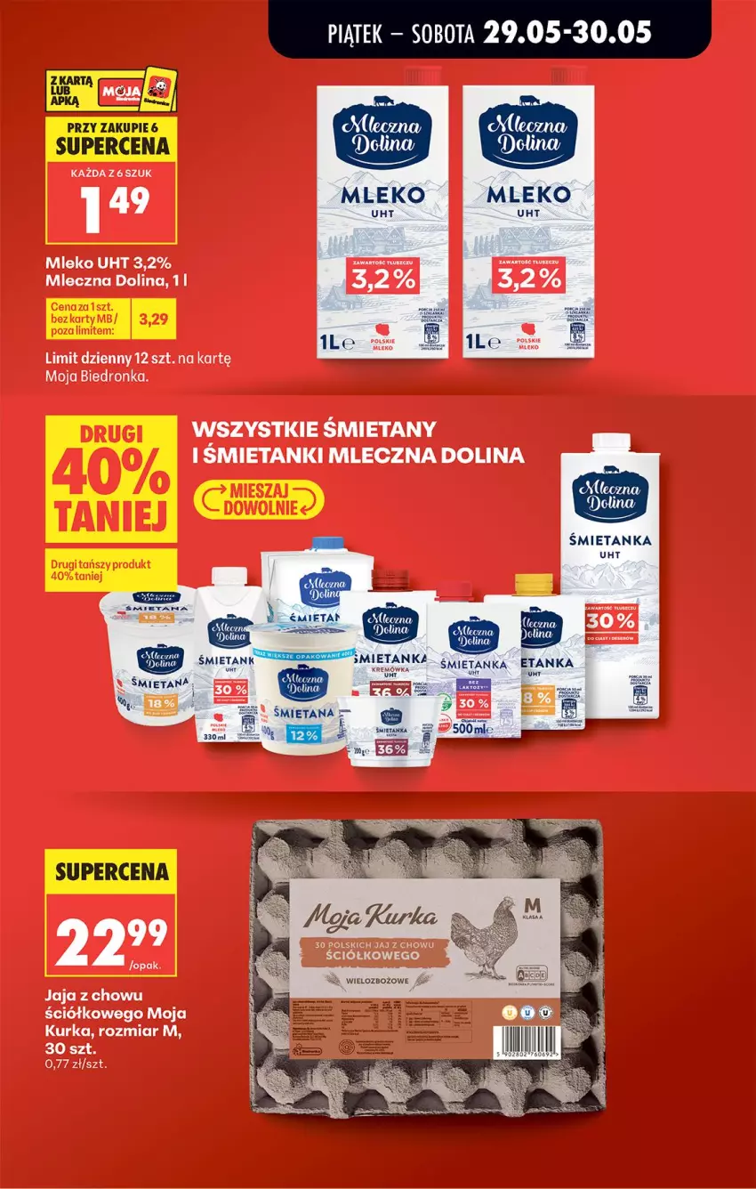 Gazetka promocyjna Biedronka - Od Piątku - ważna 29.05 do 30.05.2026 - strona 8 - produkty: Fa, Iams, Jaja, Mleko