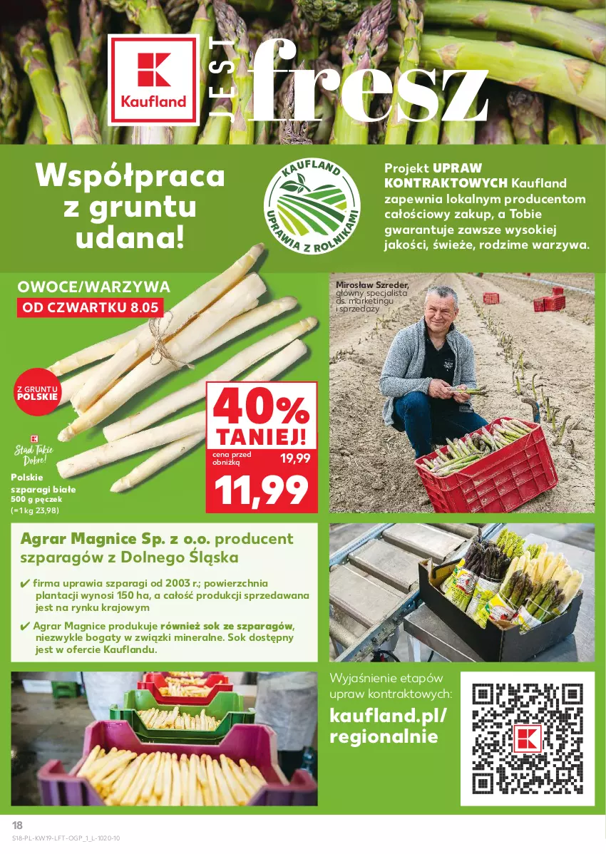 Gazetka promocyjna Kaufland - Gazetka tygodnia - ważna 08.05 do 14.05.2025 - strona 18 - produkty: Gra, Grunt, Owoce, Sok, Warzywa