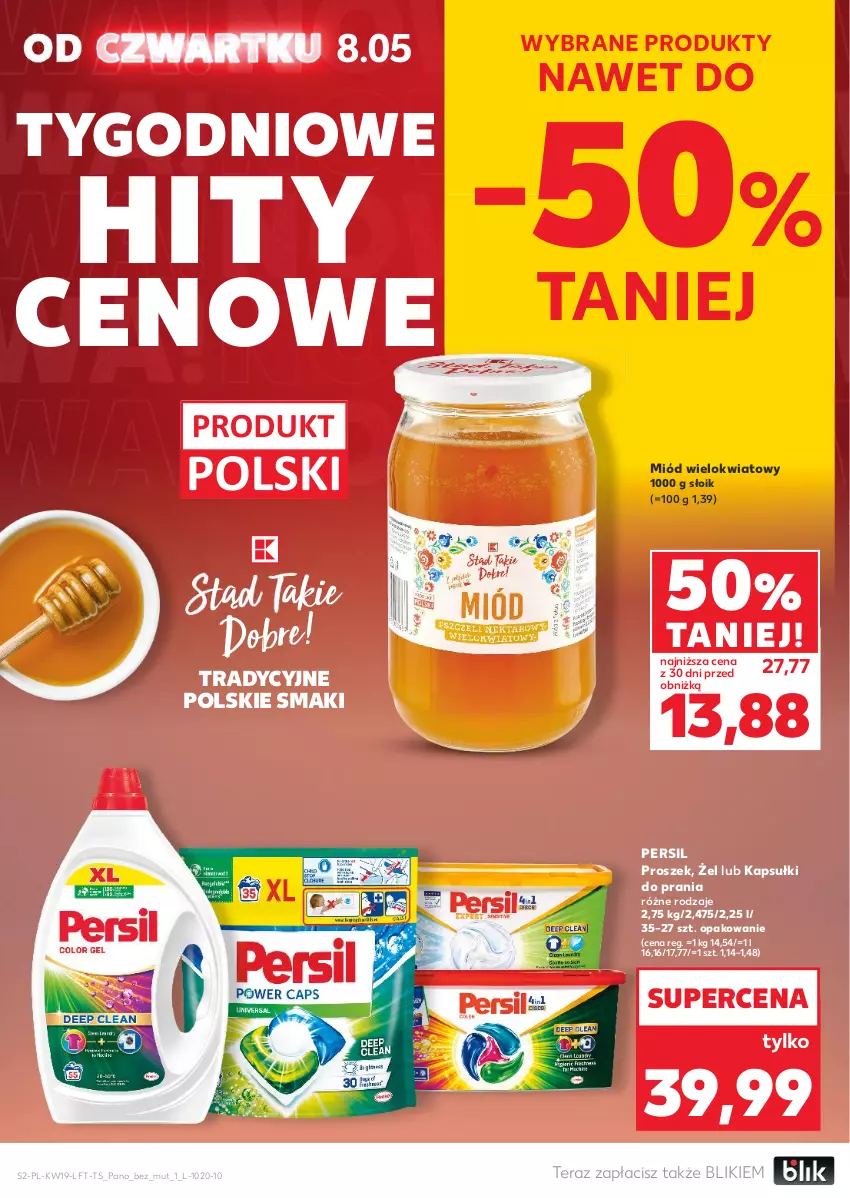 Gazetka promocyjna Kaufland - Gazetka tygodnia - ważna 08.05 do 14.05.2025 - strona 2 - produkty: Kapsułki do prania, Miód, Persil, Tera