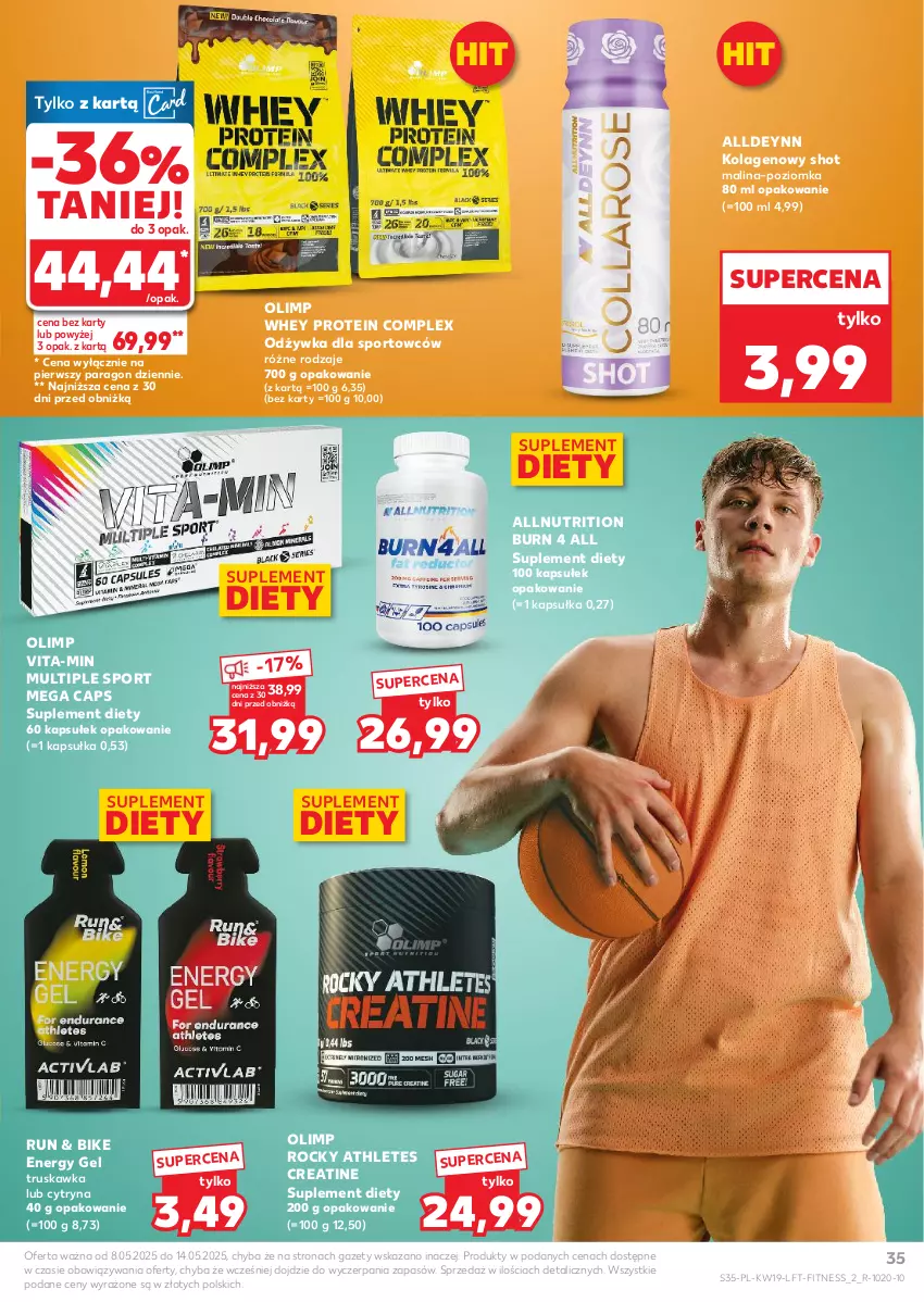 Gazetka promocyjna Kaufland - Gazetka tygodnia - ważna 08.05 do 14.05.2025 - strona 35 - produkty: Kolagen, Odżywka, Por, Sport, Suplement diety, Vita-Min