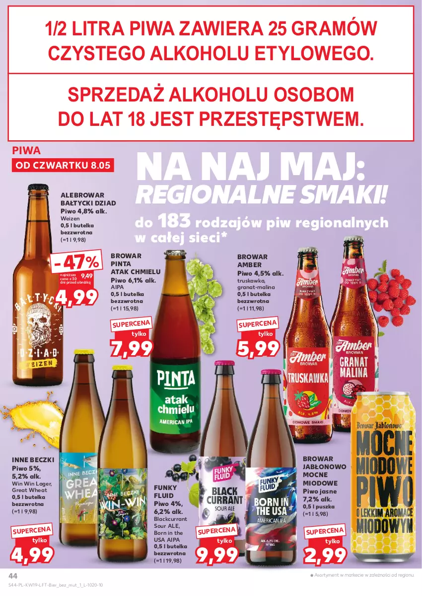Gazetka promocyjna Kaufland - Gazetka tygodnia - ważna 08.05 do 14.05.2025 - strona 44 - produkty: Gra, Granat, Lack, Piwa, Piwo, Piwo jasne