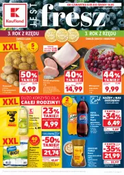 Gazetka promocyjna Kaufland - Gazetka tygodnia - Gazetka - ważna od 14.05 do 14.05.2025 - strona 1 - produkty: Warzywa, Kawa rozpuszczalna, Mus, 7up, Papier, Mirinda, Kawa, Ziemniaki, Papier toaletowy, Pepsi, Schab wieprzowy, Winogrona, Napój gazowany, Olej rzepakowy, Owoce, Wino, Napój, Olej, Fa