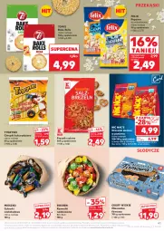 Gazetka promocyjna Kaufland - Gazetka tygodnia - Gazetka - ważna od 14.05 do 14.05.2025 - strona 41 - produkty: Bake Rolls, Gry, Orzeszki, Cukier, Cukierki czekoladowe, Chrupki, Dres, Lody, Popcorn, Felix, Cukierki, Precelki, Orzeszki ziemne, Fa