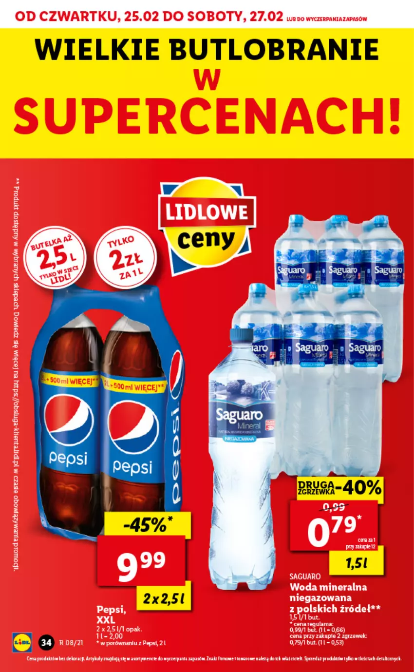 Gazetka promocyjna Lidl - GAZETKA - ważna 25.02 do 27.02.2021 - strona 34