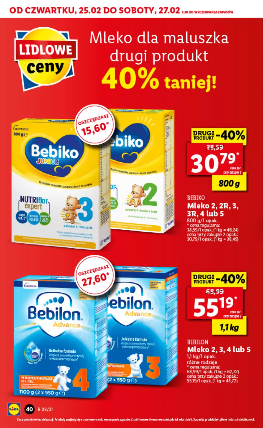 Gazetka promocyjna Lidl - GAZETKA - ważna 25.02 do 27.02.2021 - strona 40