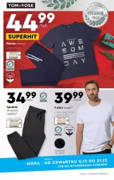 Gazetka promocyjna Biedronka - Okazje tygodnia - Gazetka - ważna od 21.12 do 21.12.2022 - strona 29 - produkty: Ser, Koc, T-shirt, Dres, Moda, Spodnie, Spodnie dresowe, HP