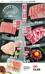 Gazetka promocyjna Netto - Artykuły spożywcze - Gazetka - ważna od 16.07 do 16.07.2022 - strona 6 - produkty: Kurczak, Sok, Sokołów, Tatar wołowy, Karkówka wieprzowa, Kotlet, Mięso z indyka, Mięso